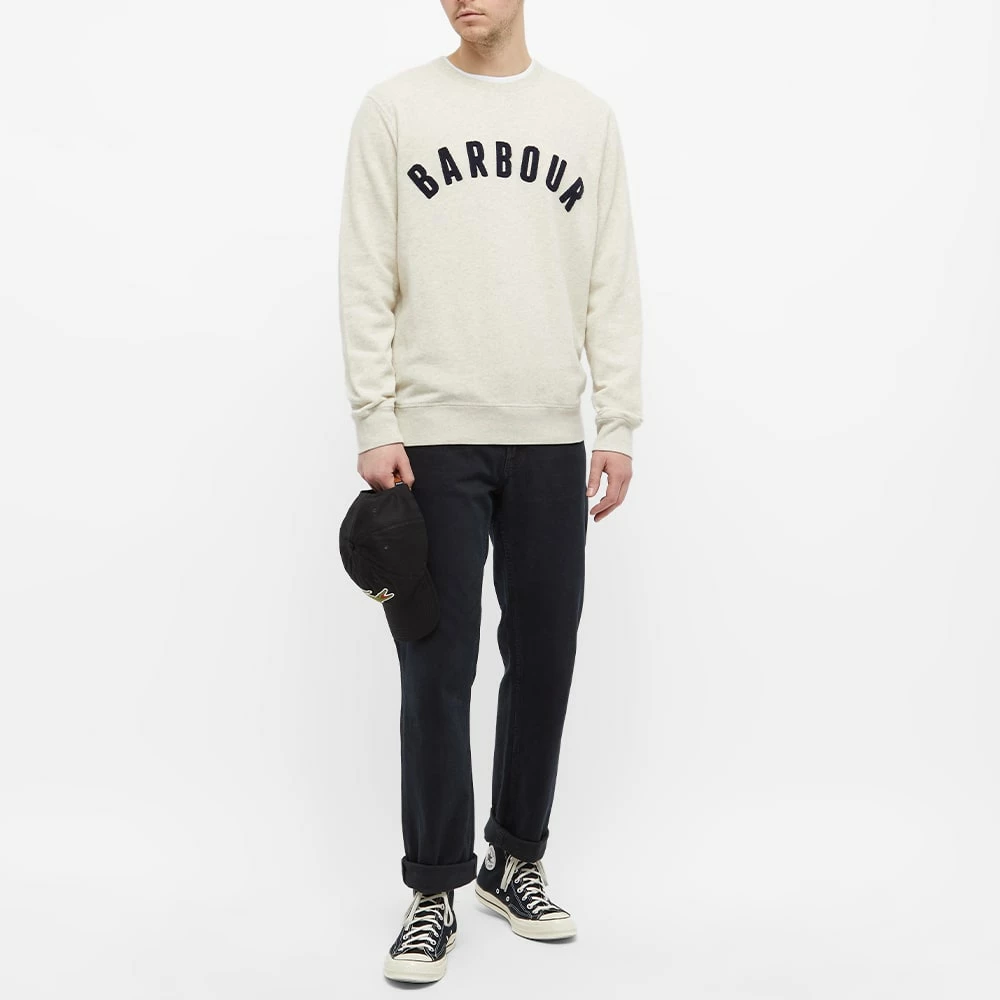 Barbour Prep Logo Crew Sweat 7 Barbour Prep Logo Crew Sweat - immagine 5