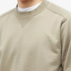 Sacai S Logo Split Seam Crew Sweat -Vendite Pangaia 01 02 2023 LL 23 03025M 535 5 1