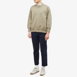 Sacai S Logo Split Seam Crew Sweat -Vendite Pangaia 01 02 2023 LL 23 03025M 535 m4 1