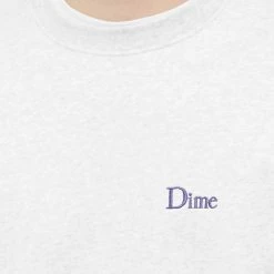 Dime Classic Small Logo Crew Sweat -Vendite Pangaia 01 11 2022 AJ DIMED2F35ASH 10 1