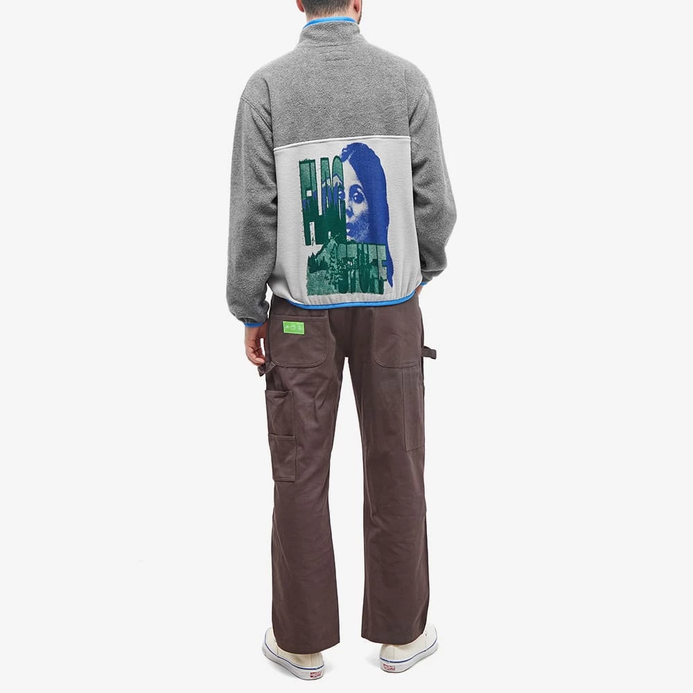 Flagstuff Popover Back Print Fleece Jacket 6 Flagstuff Popover Back Print Fleece Jacket - immagine 4