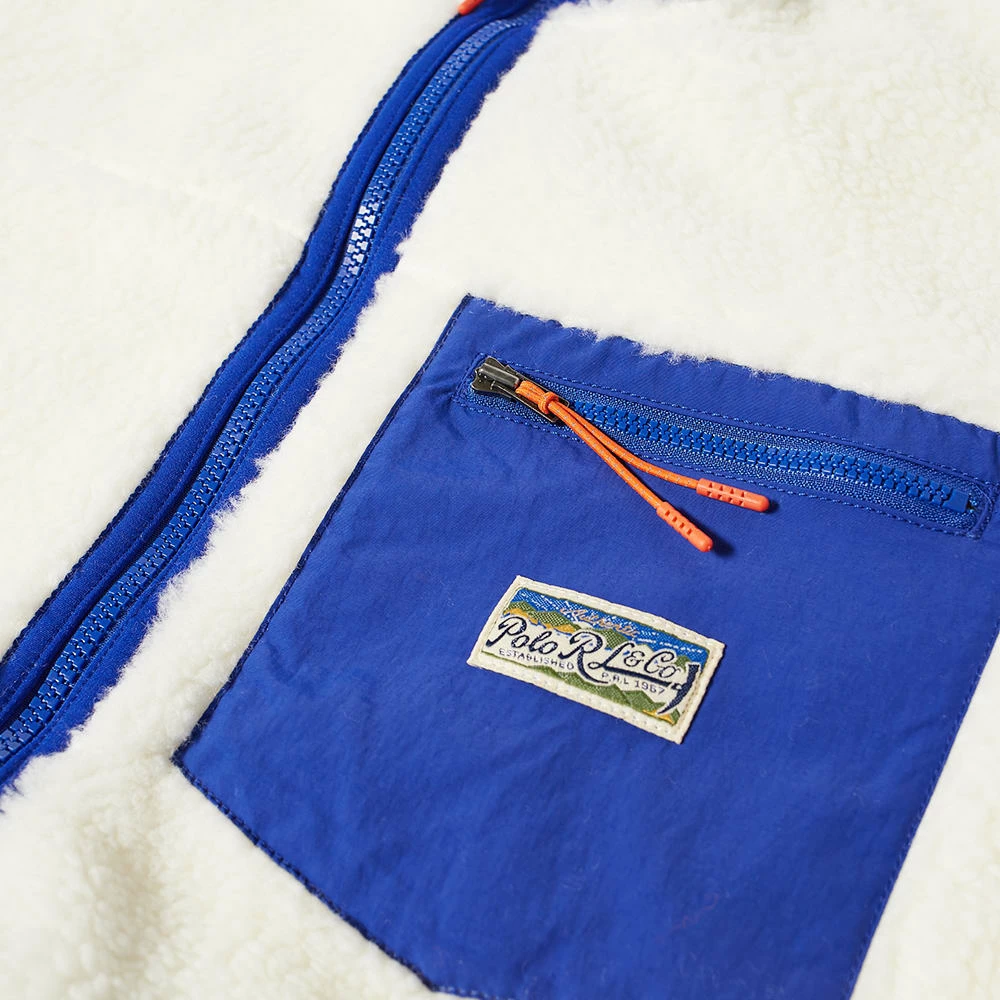 Polo Ralph Lauren Zip Through Sherpa Fleece 5 Polo Ralph Lauren Zip Through Sherpa Fleece - immagine 3