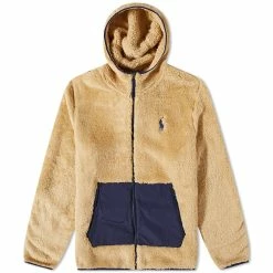 Polo Ralph Lauren Zip Hooded Sherpa Fleece