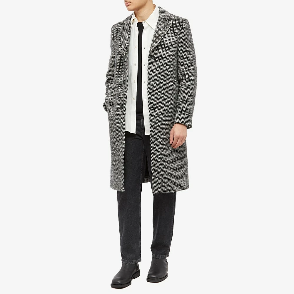 Officine Generale Soft Jack Herringbone Wool Coat 6 Officine Generale Soft Jack Herringbone Wool Coat - immagine 4