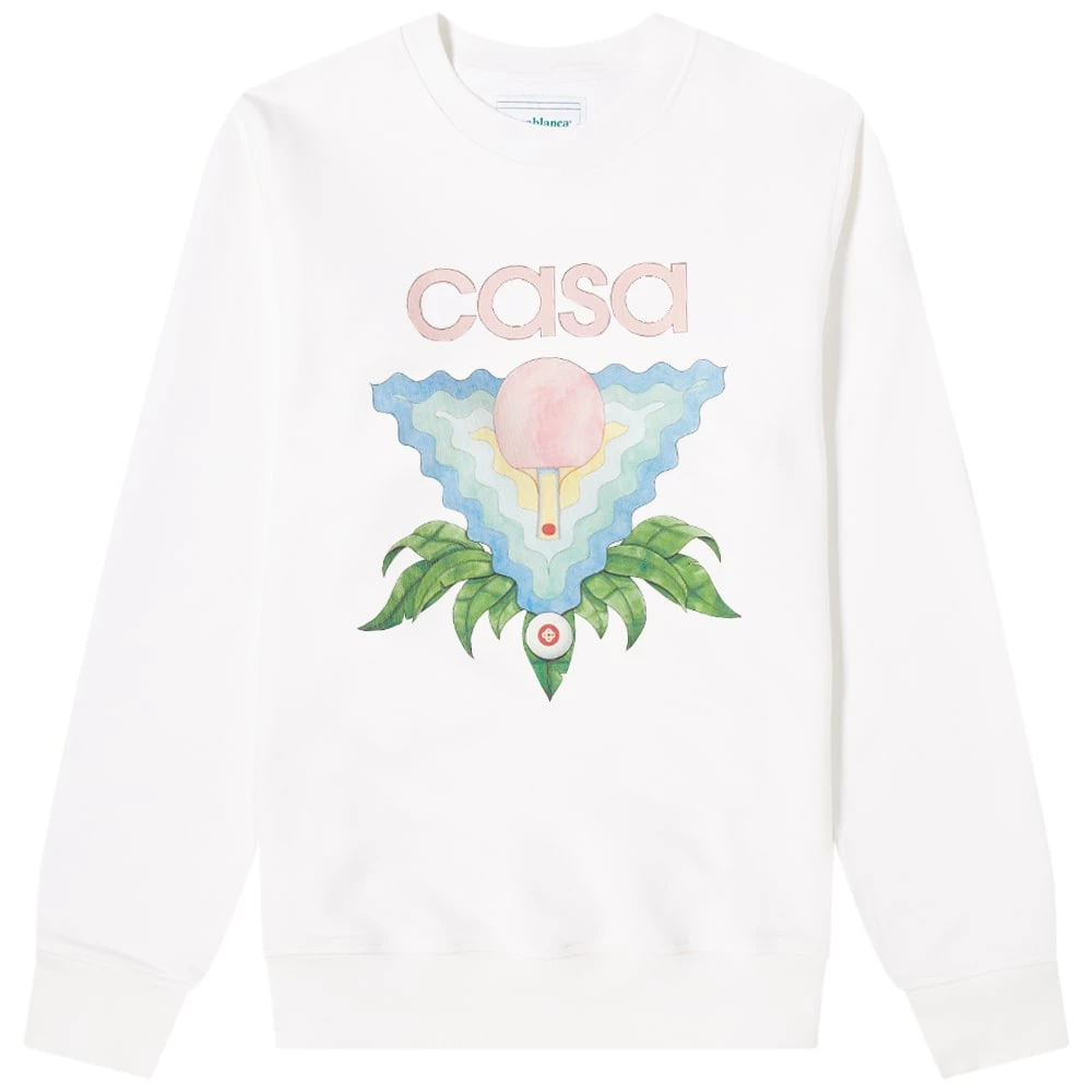 Casablanca Memphis Icon Crew Sweat 3 Casablanca Memphis Icon Crew Sweat
