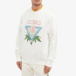 Casablanca Memphis Icon Crew Sweat 9 Casablanca Memphis Icon Crew Sweat -Vendite Pangaia 02 02 2022 JD MS22 JTP MEPH OWH 7 1