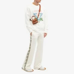 Casablanca Memphis Icon Crew Sweat 11 Casablanca Memphis Icon Crew Sweat -Vendite Pangaia 02 02 2022 JD MS22 JTP MEPH OWH m9 1