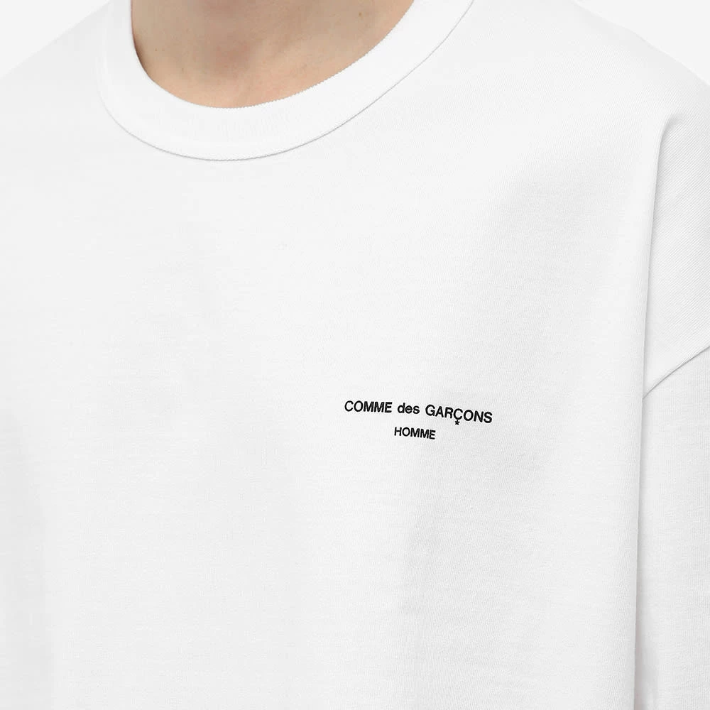 Comme Des Garçons Homme Camo Hem Logo Oversized Tee 7 Comme Des Garçons Homme Camo Hem Logo Oversized Tee - immagine 5