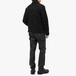 1017 ALYX 9SM Sherpa Fleece Popover Quarter Zip -Vendite Pangaia 02 07 2022 SI AAMSW0141FA01 BLK0001 m9 1