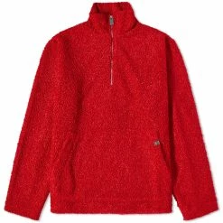 1017 ALYX 9SM Sherpa Fleece Popover Quarter Zip