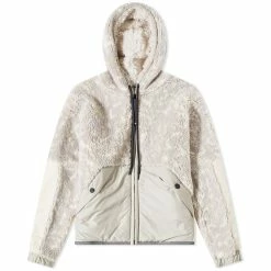 Moncler Grenoble Zip Camo Hooded Fleece