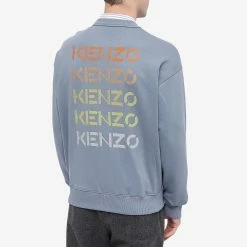 Kenzo Horizontal Logo Crew Sweat -Vendite Pangaia 03 03 2022 JD FC55SW5144ML 62 8 1