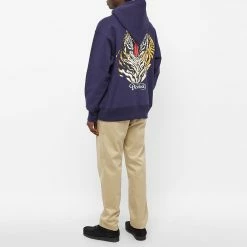 Bedwin & The Heartbreakers X Devilock Eerie Tiger Hoody 10 Bedwin & The Heartbreakers X Devilock Eerie Tiger Hoody -Vendite Pangaia 03 05 2022 GH 22SB2063 NVY m9 1