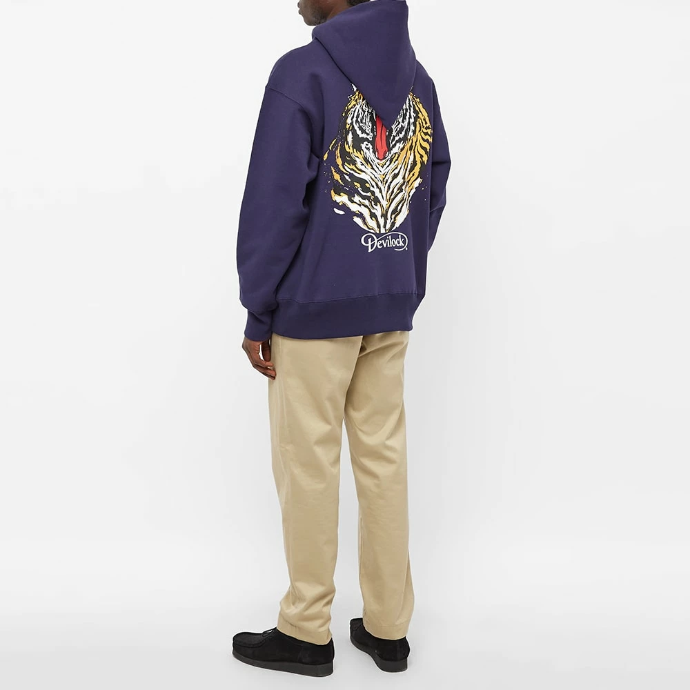 Bedwin & The Heartbreakers X Devilock Eerie Tiger Hoody 6 Bedwin & The Heartbreakers X Devilock Eerie Tiger Hoody - immagine 4