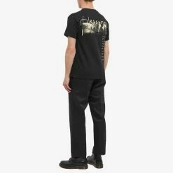 Pleasures Pinkerton Tee -Vendite Pangaia 03 06 2022 JB P22SU049 BLK m4 1