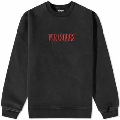Pleasures Sour Washed Crew Sweat