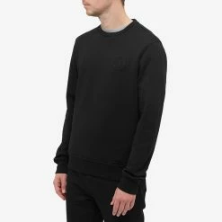 Moncler Outline Logo Crew Sweat -Vendite Pangaia 03 08 2021 EC 8G000 45 899FL 999 5 1