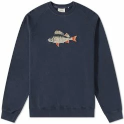 Foret Bait Embroidered Crew Sweat