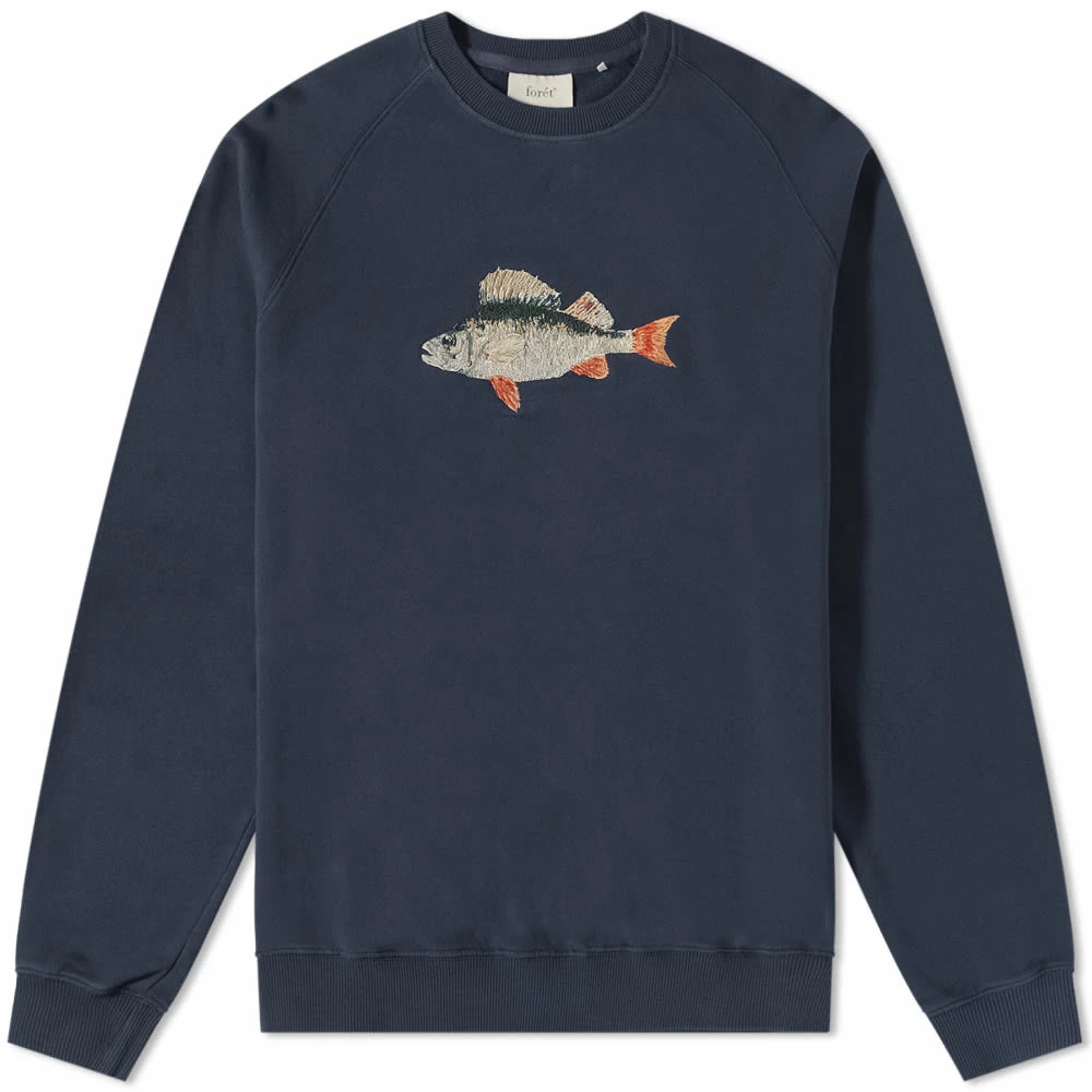 Foret Bait Embroidered Crew Sweat 3 Foret Bait Embroidered Crew Sweat