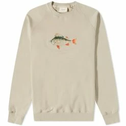 Foret Bait Embroidered Crew Sweat