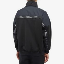 WTAPS Nylon Panel Fleece -Vendite Pangaia 03 12 2022 LL 222ATDT JKM02 BK 3 1