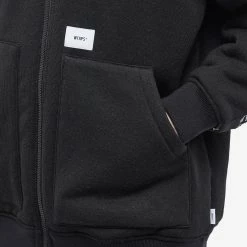 WTAPS Nylon Panel Fleece -Vendite Pangaia 03 12 2022 LL 222ATDT JKM02 BK 5 1