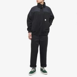 WTAPS Nylon Panel Fleece -Vendite Pangaia 03 12 2022 LL 222ATDT JKM02 BK m4 1