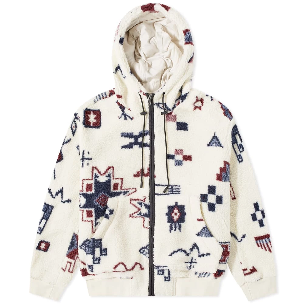 Isabel Marant Mikori Ikat Fleece Jacket 3 Isabel Marant Mikori Ikat Fleece Jacket