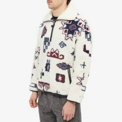 Isabel Marant Marlo Ikat Fleece Jacket -Vendite Pangaia 04 01 2022 si 23pma0061ha a1c14h 23ec 7