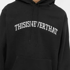 Thisisneverthat Arch-Logo Pop Over Hoody -Vendite Pangaia 04 01 2023 gh tn223tswho01 bk 10