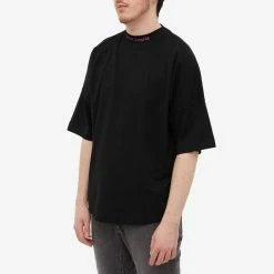 Palm Angels Doubled Logo Mock Neck Tee -Vendite Pangaia 04 04 2022 EC PMAA002C99JER0031032 2 1