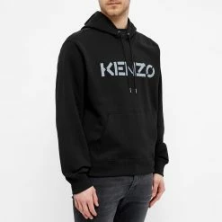 Kenzo Bi-Colour Logo Crew Hoody -Vendite Pangaia 04 06 2021 LL FB65SW3004ML 99 4 1