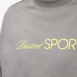 PACCBET Sport Logo Crew Sweat -Vendite Pangaia 04 10 2022 ec pacc11t022 gry 10 2