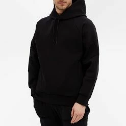 F/CE. Panelled Popover Hoody -Vendite Pangaia 04 11 2021 GH FPA01212U0002 BLK 7 1
