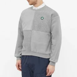 Bronze 56K Four Square Crew Sweat -Vendite Pangaia 05 01 2021 LL B56K FRSQRCRW GRY 3 1