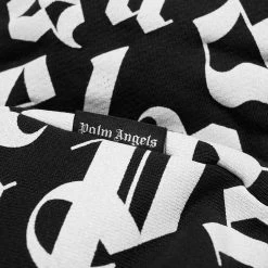 Palm Angels Broken Monogram Popover Hoody -Vendite Pangaia 05 03 2021 SI PMBB058R21FLE0061001 5 1