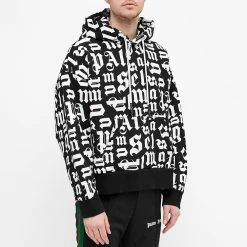 Palm Angels Broken Monogram Popover Hoody -Vendite Pangaia 05 03 2021 SI PMBB058R21FLE0061001 7 1