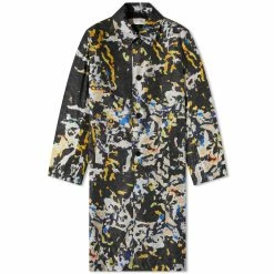 Dries Van Noten Rankle Printed Nylon Mac