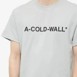 A-COLD-WALL* Essential Logo Tee -Vendite Pangaia 05 07 2022 ML ACWMTS092 GY 10 1