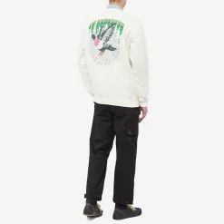 JW Anderson Slime Logo Classic Crew Sweat -Vendite Pangaia 05 07 2022 ML JW0040 PG0408 026 m9 1
