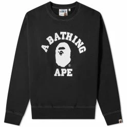 A Bathing Ape Relaxed Classic College Crew Sweat