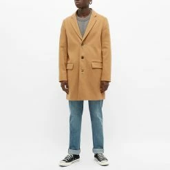 A.P.C. Visconti Long Coat -Vendite Pangaia 05 10 2020 blr woajt h01304 pbc m9