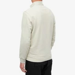 C.P. Company Garment Dyed Quarter Button Sweat -Vendite Pangaia 05 10 2022 ml 13cmss311a 006372g 118 8