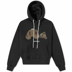 Palm Angels Sequins Kill The Bear Popover Hoody