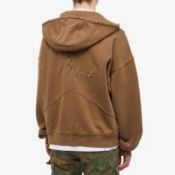 Rhude Vintage Zip Hoody 9 Rhude Vintage Zip Hoody -Vendite Pangaia 05 12 2022 JD RHFW22HO09012090 8 1
