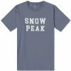 Snow Peak Felt Logo Tee -Vendite Pangaia 05 12 2022 ts 22au001 sn 1