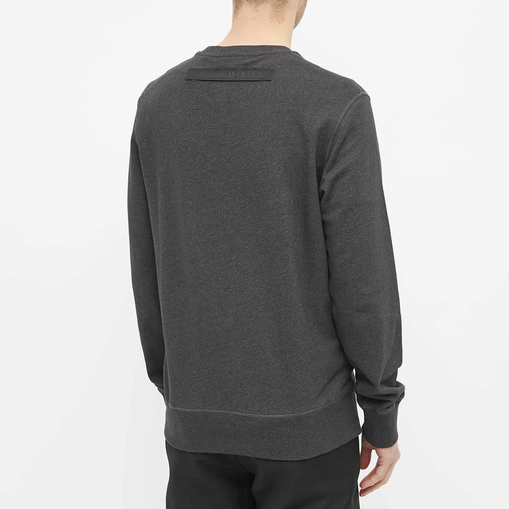 Alexander McQueen Logo Taped Crew Sweat 6 Alexander McQueen Logo Taped Crew Sweat - immagine 4