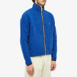 Drake's Boucle Wool Fleece Jacket 8 Drake's Boucle Wool Fleece Jacket -Vendite Pangaia 06 01 2023 DN DR2A5L 21265 NVY 7 1