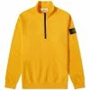 Stone Island Brushed Cotton Fleece Half Zip Sweat 1 Stone Island Brushed Cotton Fleece Half Zip Sweat -Vendite Pangaia 06 07 2022 AJ 771561920 V0030 1 1
