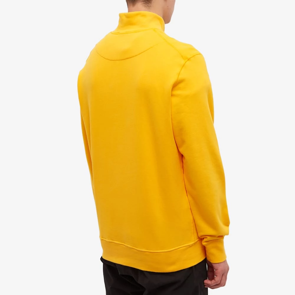 Stone Island Brushed Cotton Fleece Half Zip Sweat 5 Stone Island Brushed Cotton Fleece Half Zip Sweat - immagine 3